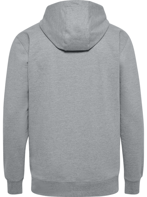 hmlGO 2.0 ZIP HOODIE, GREY MELANGE hmlGO 2.0 ZIP HOODIE, GREY MELANGE, packshot