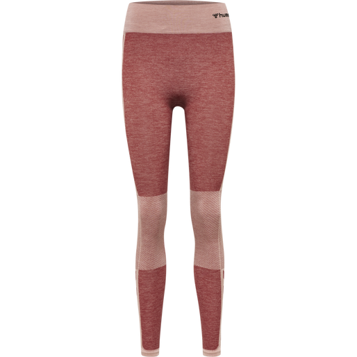 hmlCLEA SEAMLESS MID WAIST TIGHTS, WITHERED ROSE, packshot