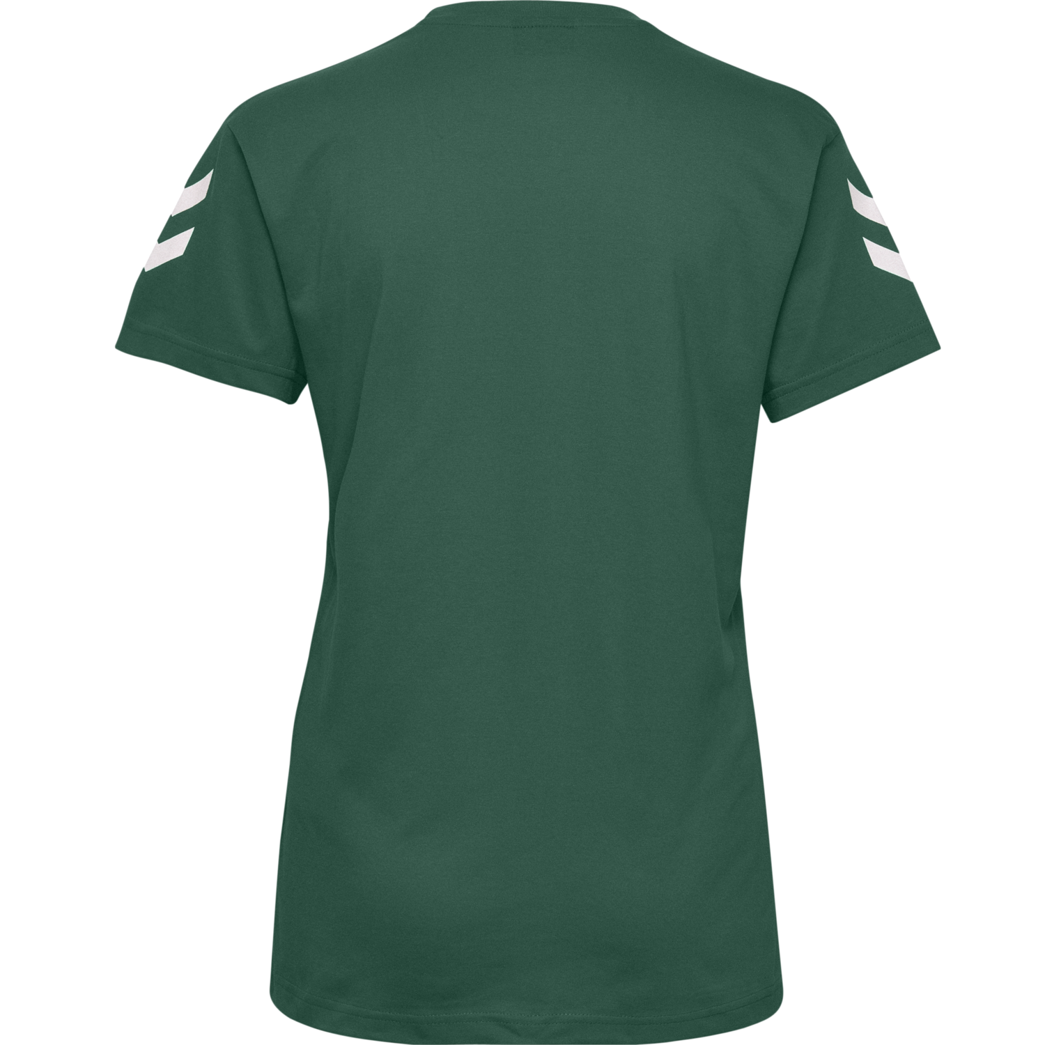 HMLGO COTTON T-SHIRT WOMAN S/S, EVERGREEN, packshot