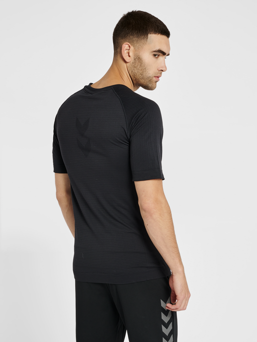 Men's Seamless T-Shirt, Black