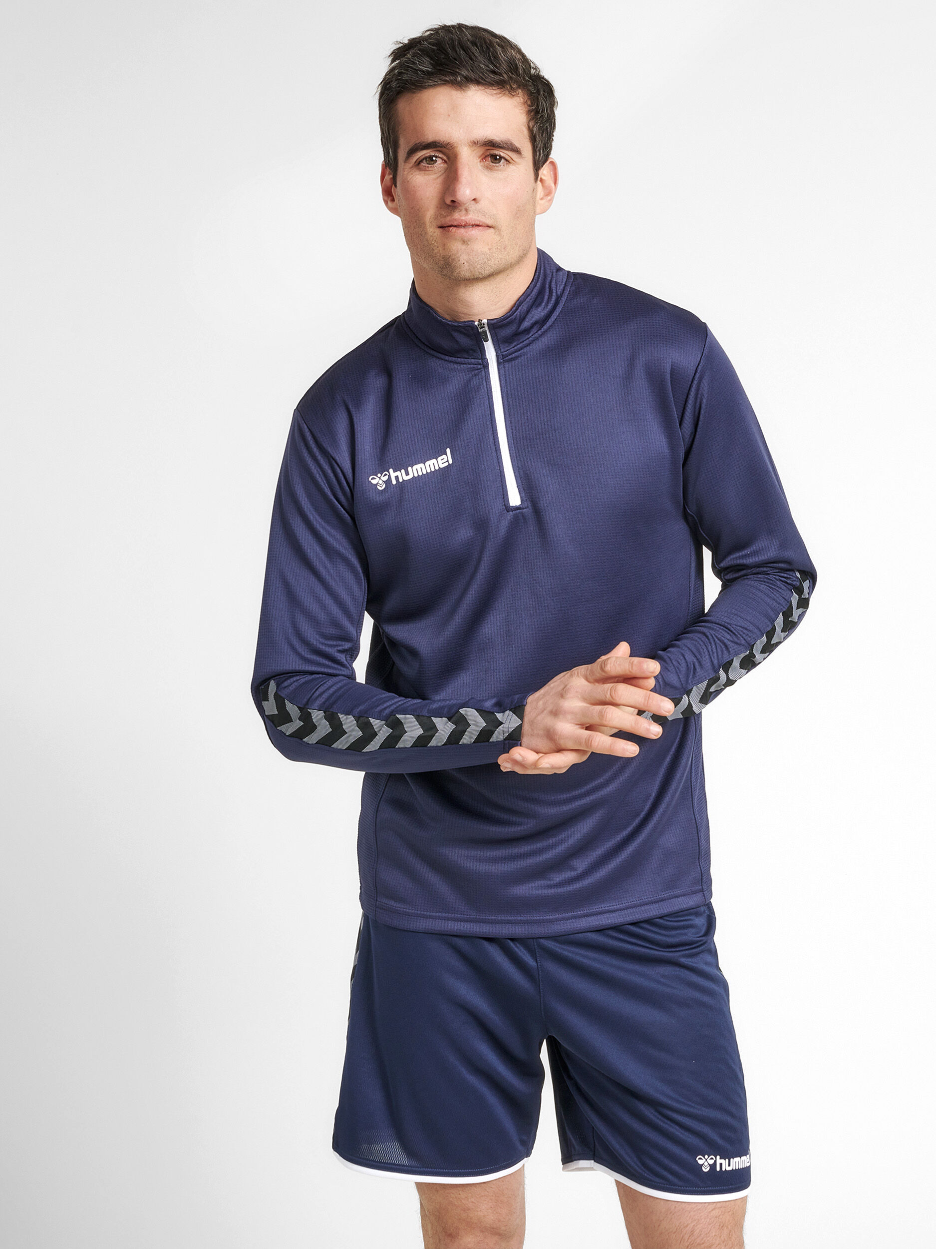 hmlAUTHENTIC HALF ZIP SWEATSHIRT