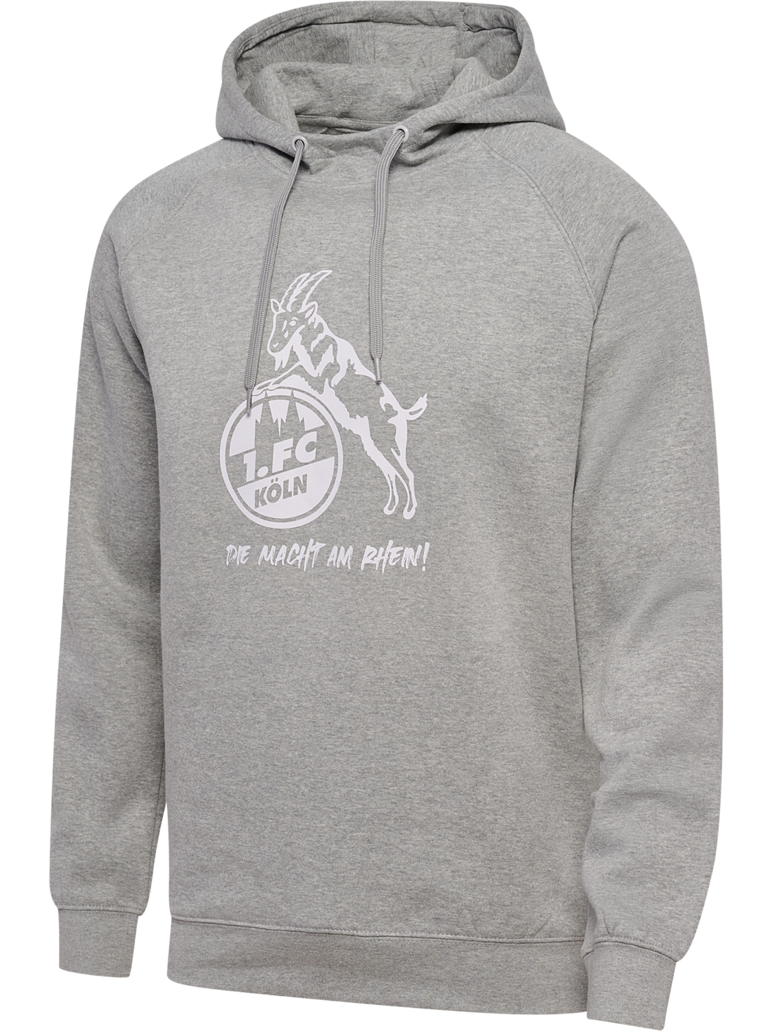 1FCK 23/24 FAN SWEAT HOODIE, GREY MELANGE, packshot