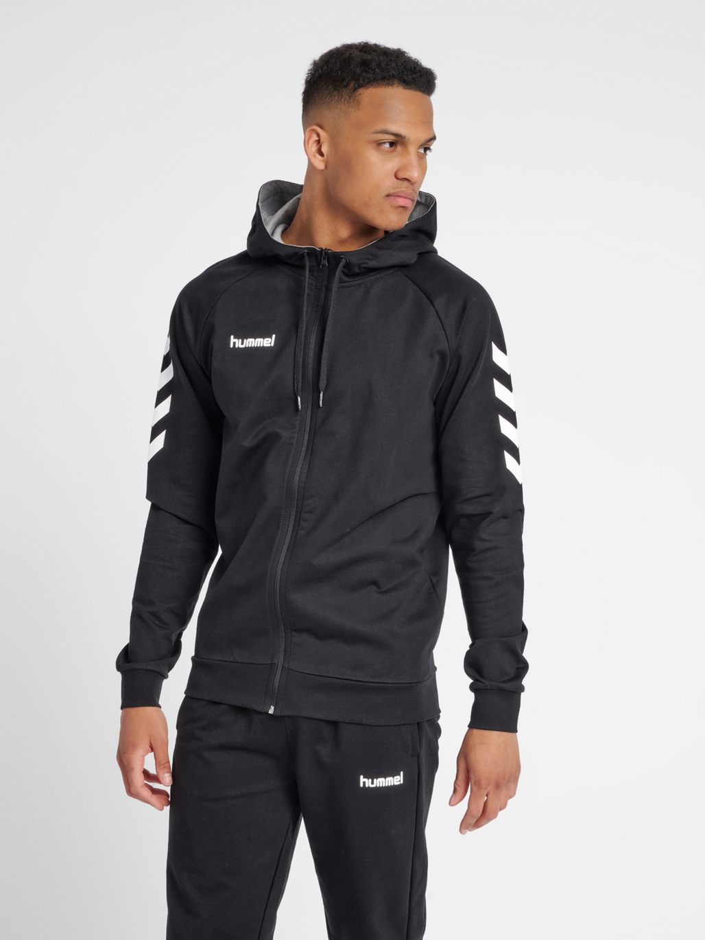 HMLGO COTTON ZIP HOODIE