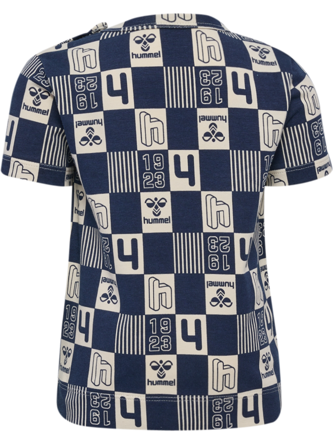 hmlJANUS T-SHIRT S/S, BLACK IRIS, packshot