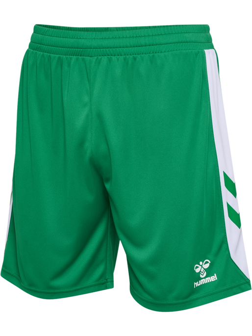 hmlMATCH SHORTS, JELLY BEAN/WHITE, packshot