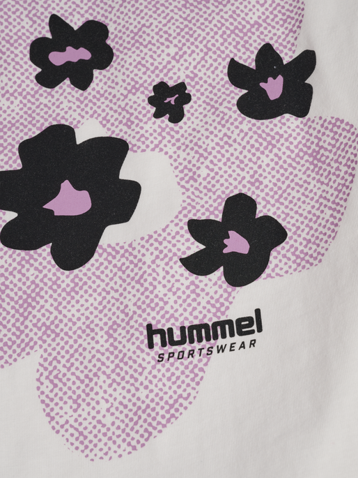 hmlJR LOOSE T-SHIRT S/S STADIUM, BLANC DE BLANC, packshot