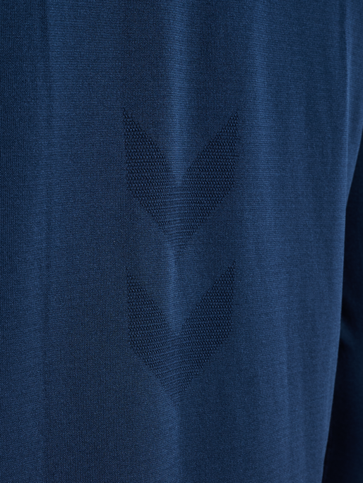 hmlHIIT SEAMLESS T-SHIRT L/S, DRESS BLUES hmlHIIT SEAMLESS T-SHIRT L/S, DRESS BLUES, packshot