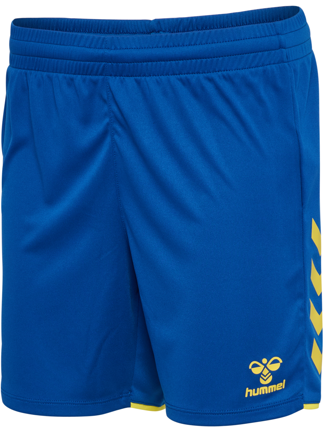 hmlCORE 2.0 SHORTS WOMAN, TRUE BLUE/BLAZING YELLOW, packshot