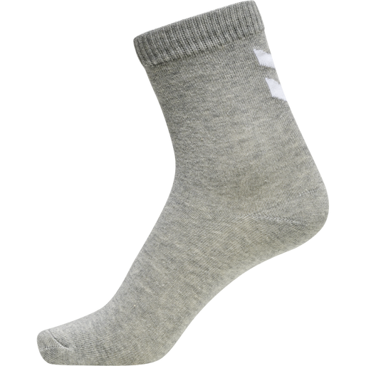 hmlMAKE MY DAY SOCK 5-PACK, GREY MELANGE, packshot