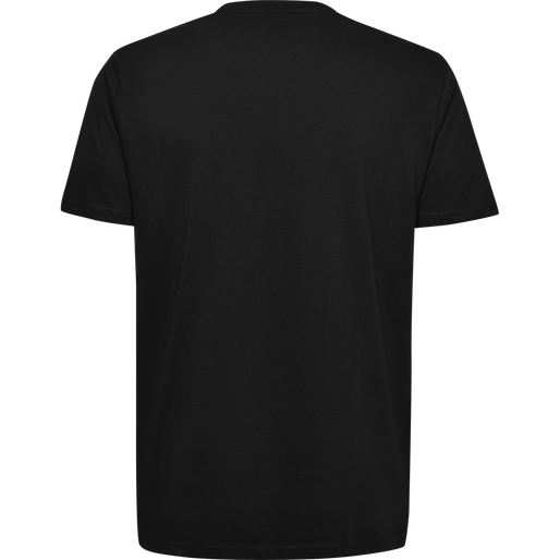 HMLGO KIDS COTTON LOGO T-SHIRT S/S, BLACK, packshot