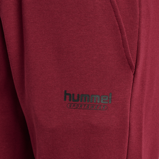 hmlBOOSTER TAPERED WOMAN PANTS, CABERNET, packshot