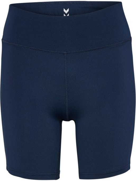 hmlPULSE PIPING MW SHORT TIGHTS, DRESS BLUES/MARS RED hmlPULSE PIPING MW SHORT TIGHTS, DRESS BLUES/MARS RED, packshot