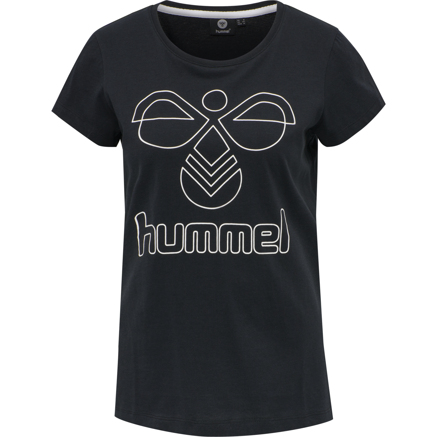 hmlSENGA T-SHIRT S/S, BLACK, packshot