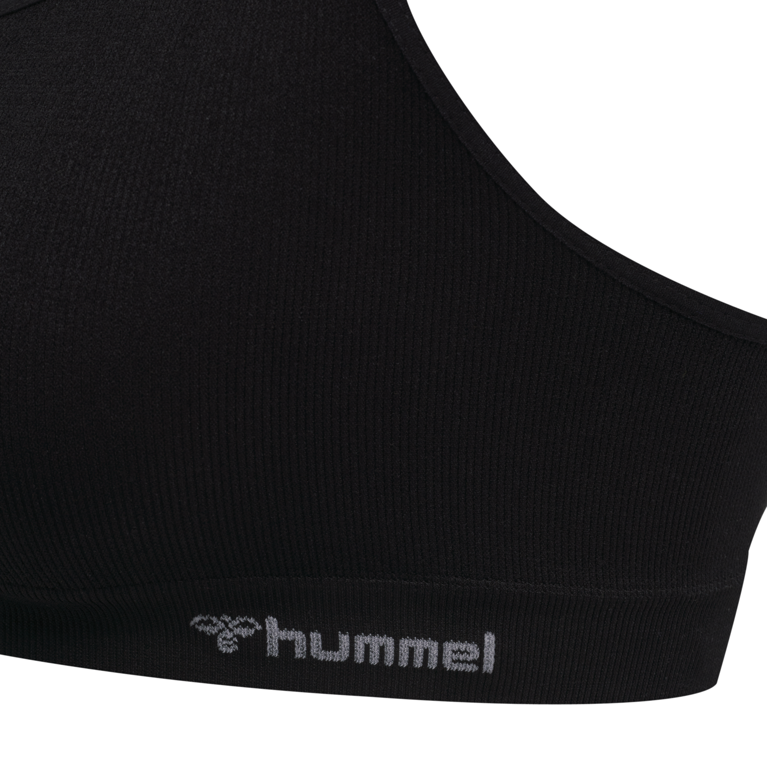 hmlJUNO 3 PACK SEAMLESS BRA, BLACK, packshot
