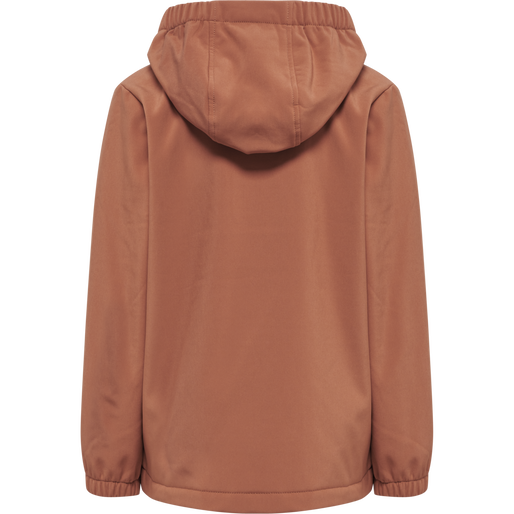 hmlMARS SOFTSHELL JACKET, COPPER BROWN, packshot