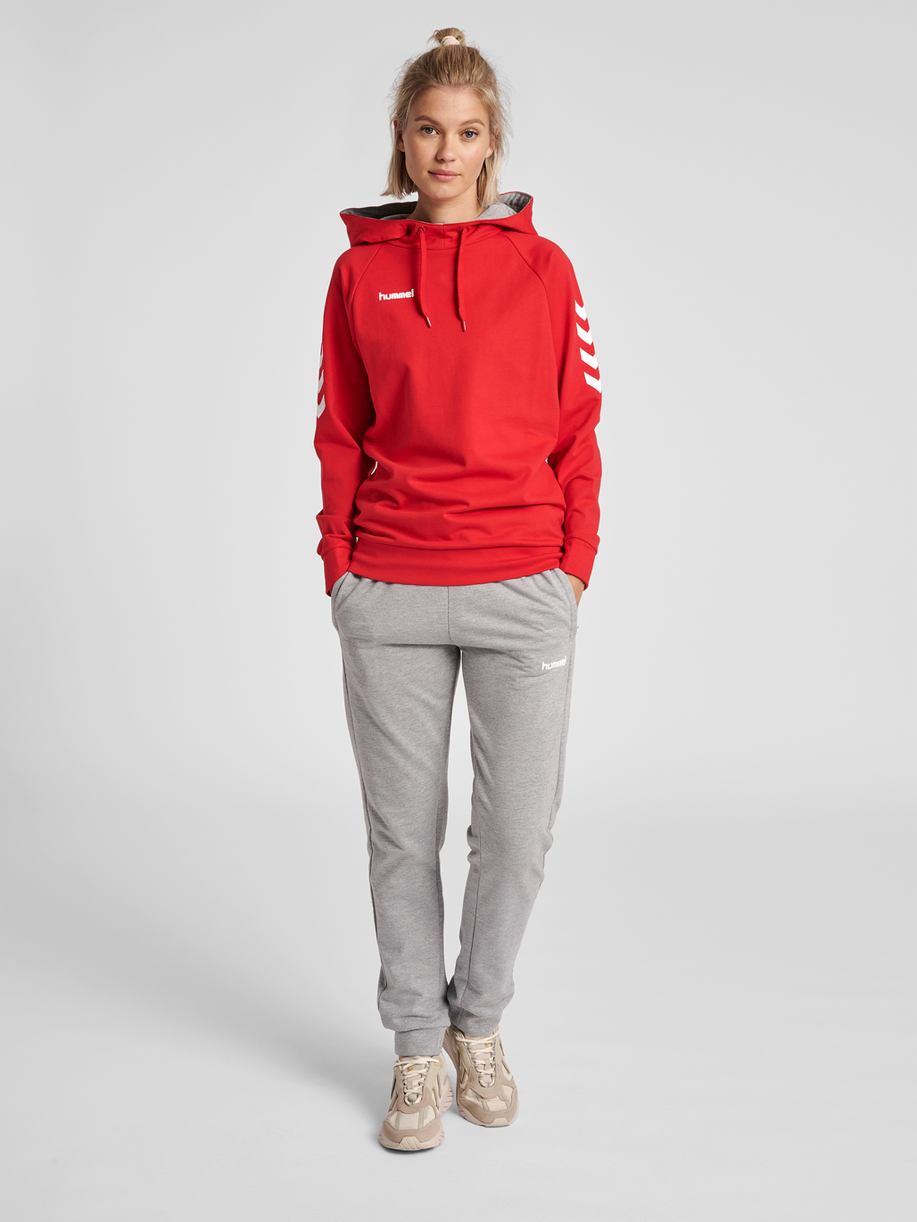 Hummel go cotton hoodie 2025