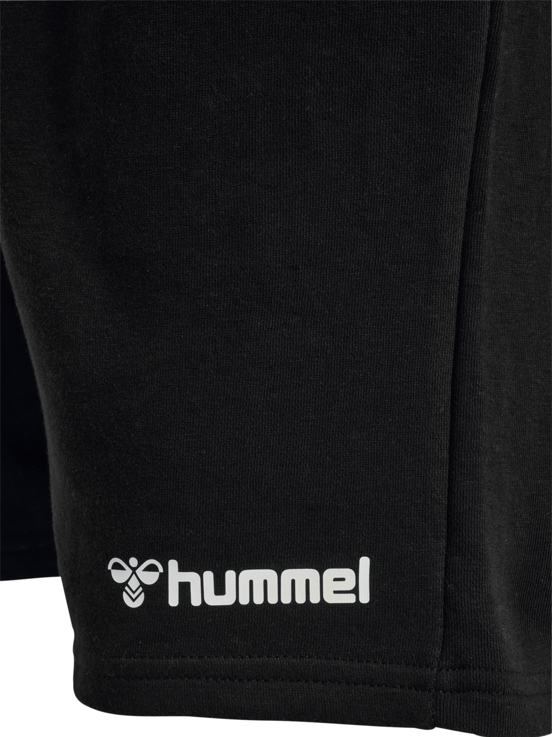 hmlMOVER COTTON BERMUDA SHORTS, BLACK, packshot