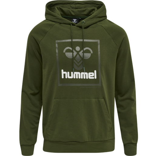 hmlISAM 2.0 HOODIE, RIFLE GREEN, packshot