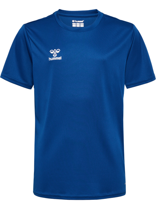 hmlESSENTIAL JERSEY S/S KIDS, TRUE BLUE, packshot