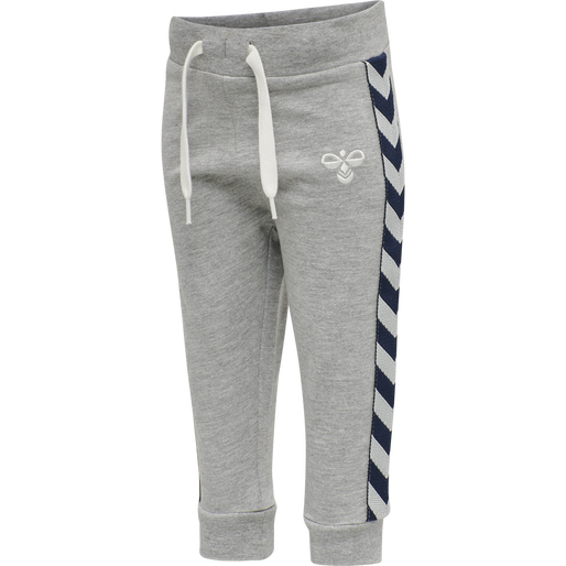 hmlBILLE TRACKSUIT, GREY MELANGE, packshot