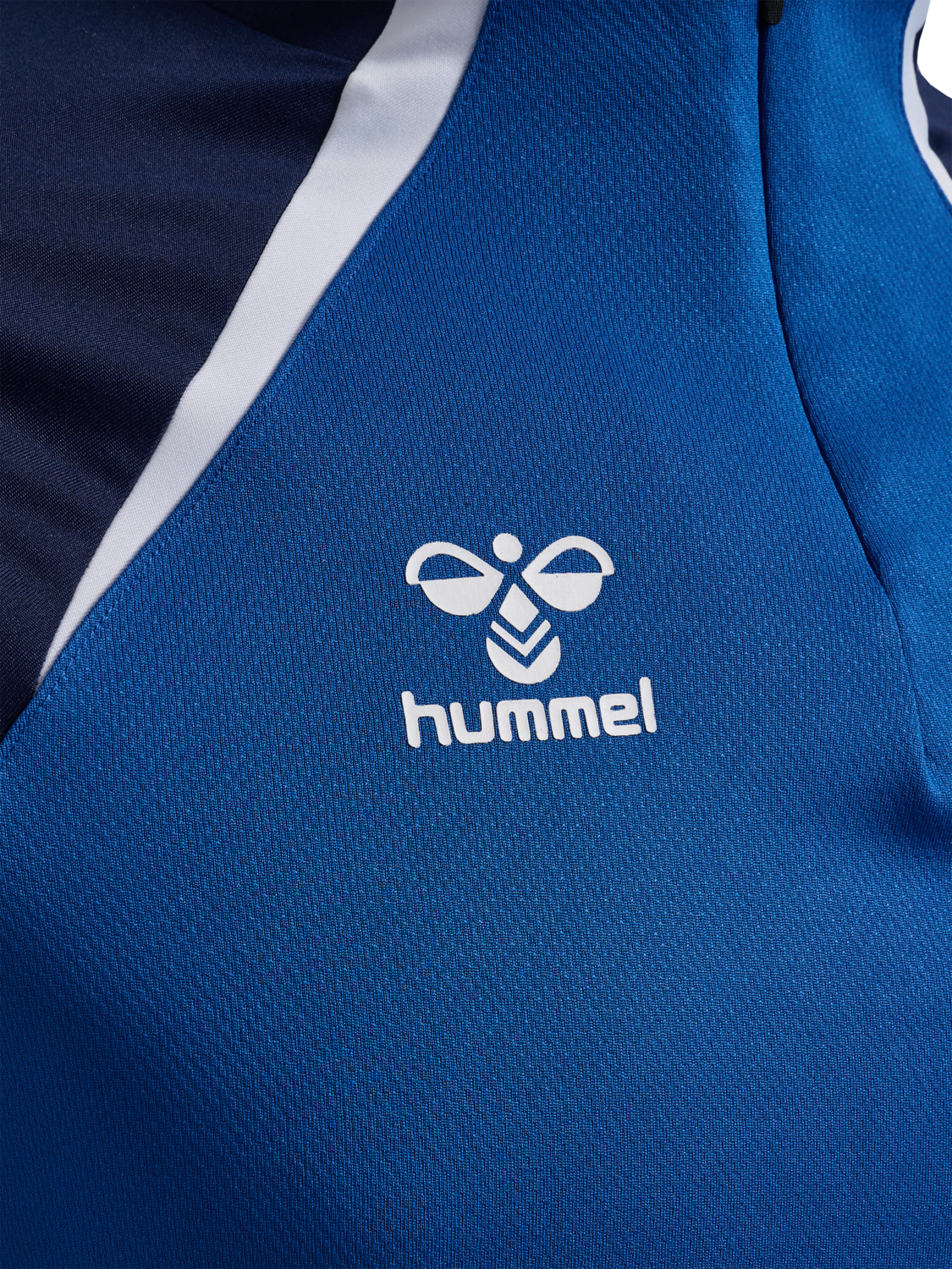 hmlLEAD 2.0 HALF ZIP KIDS, TRUE BLUE/MARINE, packshot