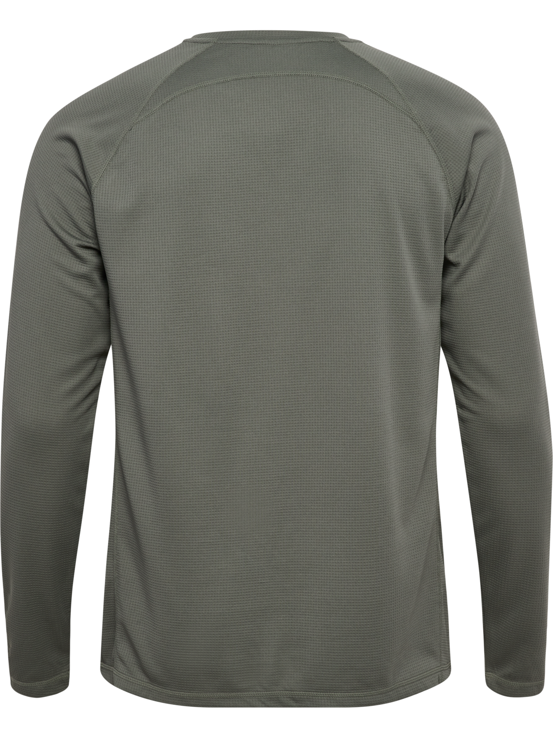 hmlMOMENTUM T-SHIRT L/S, CASTOR GRAY, packshot