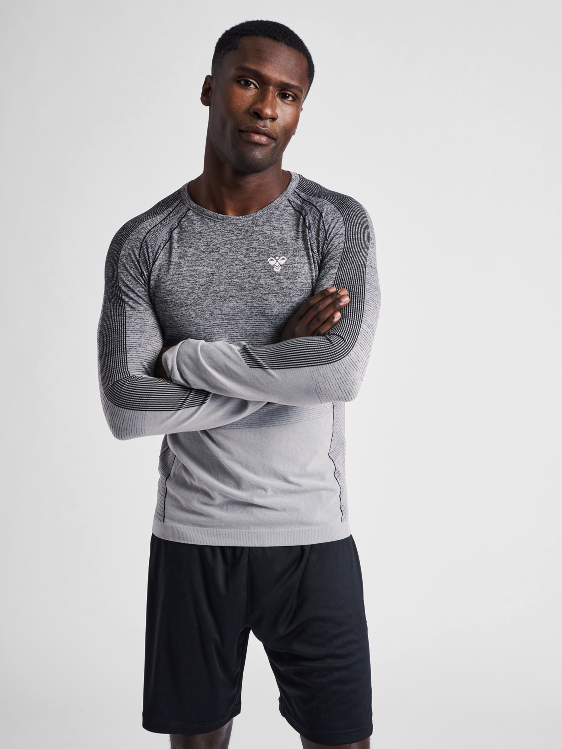 Details about   Hummel Core Mens Football Sports Training Workout Long Sleeve Jersey Shirt Top 