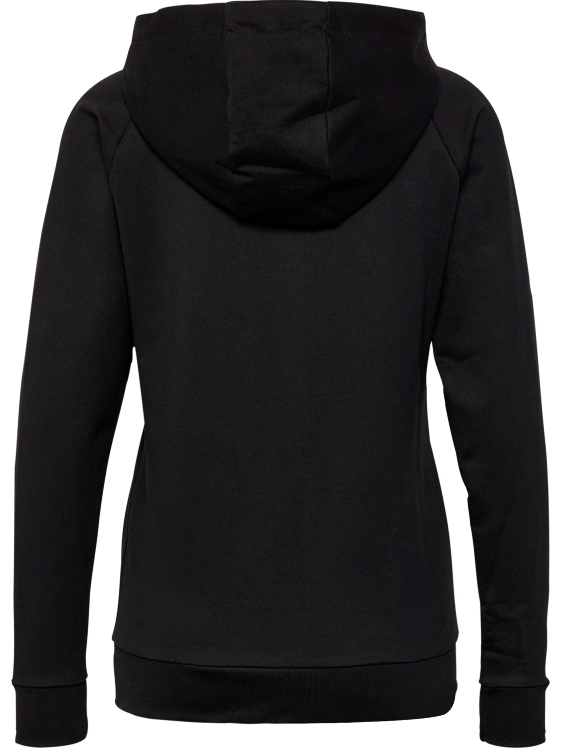 HMLGO COTTON LOGO HOODIE WOMAN, BLACK, packshot