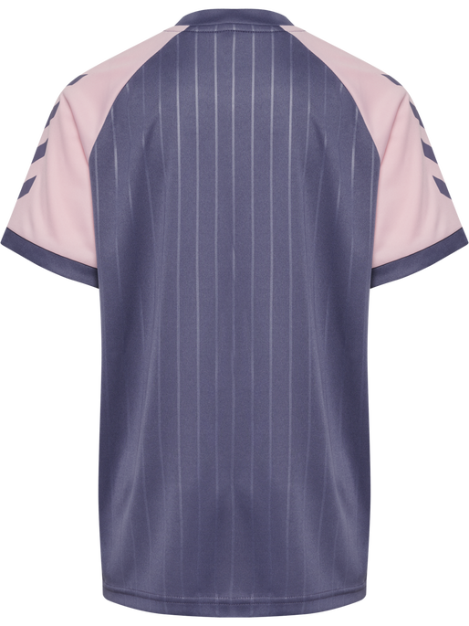 hmlJR GOAL STRIPE SET, HERON hmlJR GOAL STRIPE SET, HERON, packshot