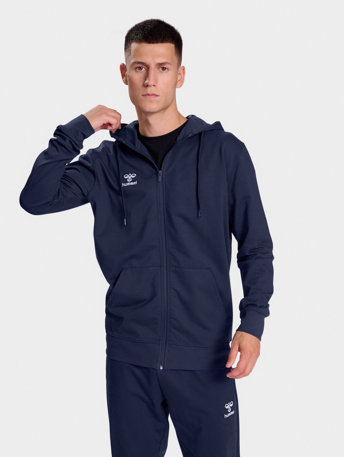 Hummel august zip hoodie hotsell