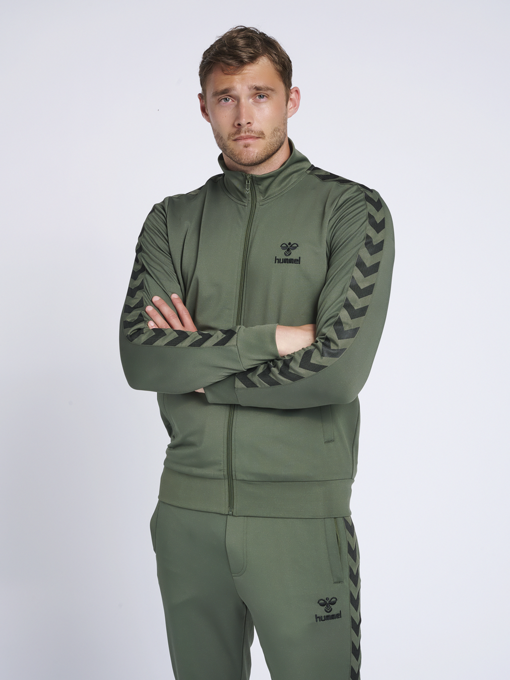 Hummel long zip jacket sales