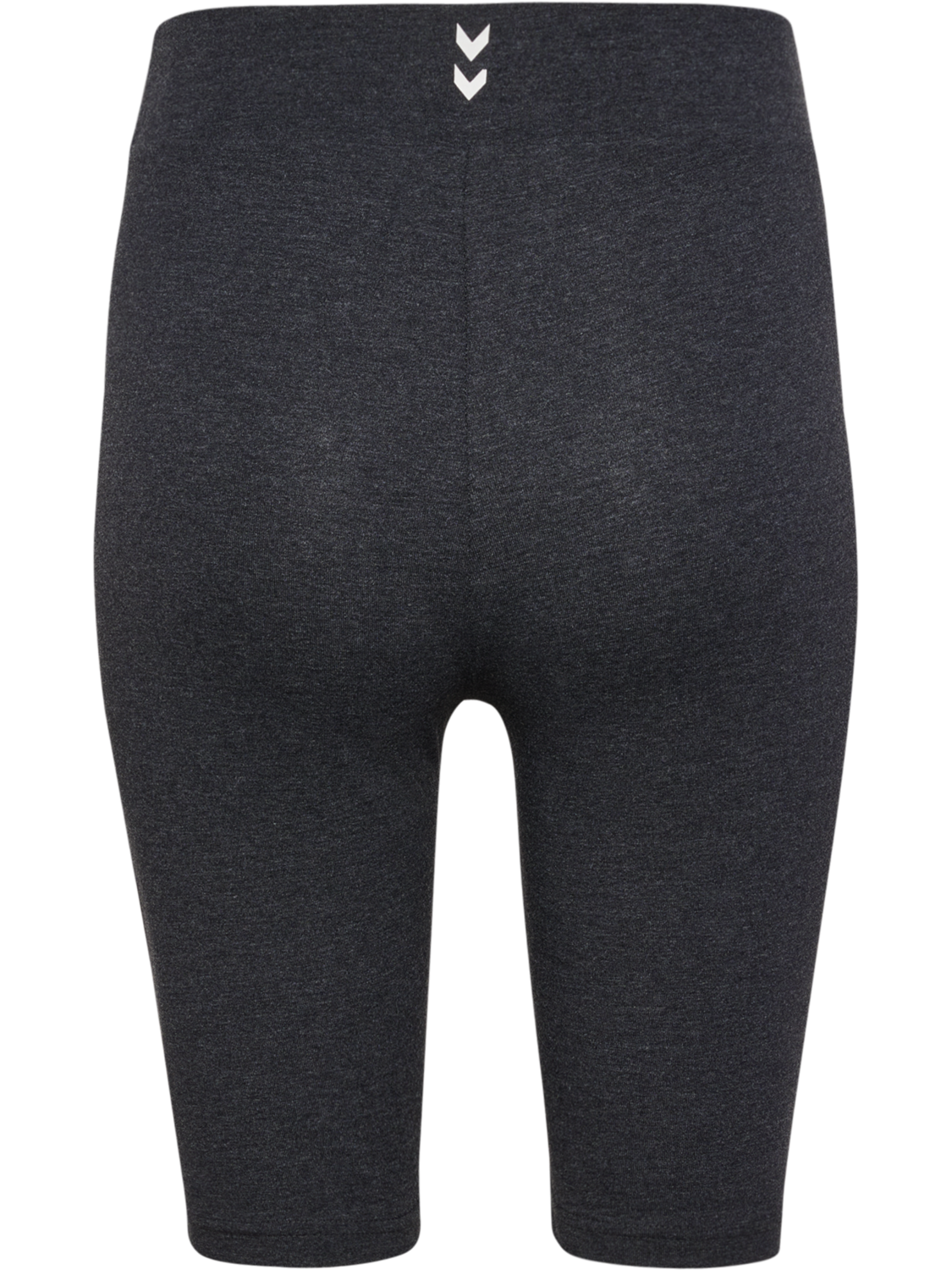 hmlPULSE LOGO MW SHORT TIGHTS, BLACK MELANGE, packshot