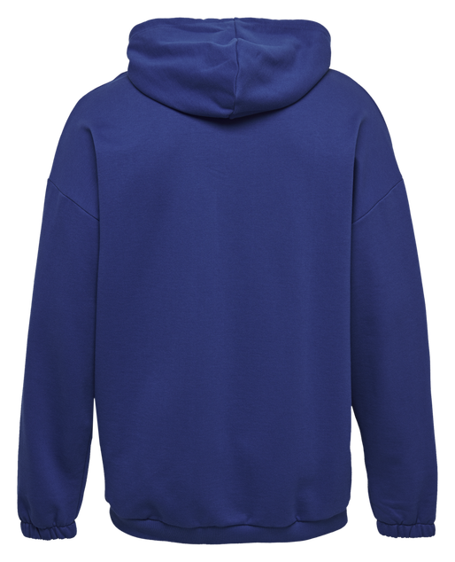 hmlHYGGE LOOSE HOODIE, MAZARINE BLUE, packshot