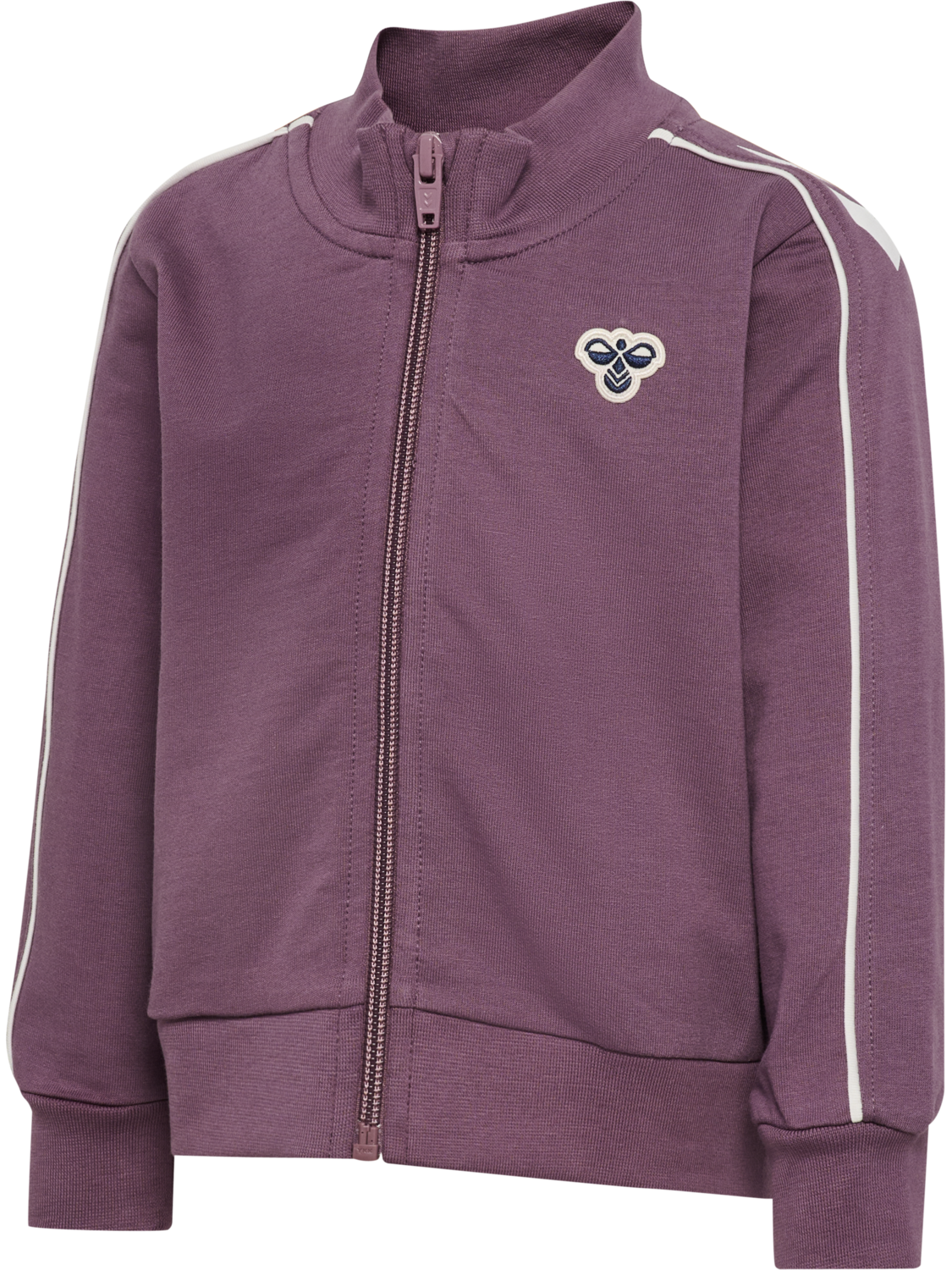 hmlMINI CO REG TRACK SUIT, BLACK PLUM, packshot