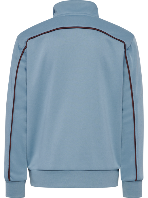 hmlJR TRACKSUIT, FADED DENIM/VINEYARD WINE hmlJR TRACKSUIT, FADED DENIM/VINEYARD WINE, packshot