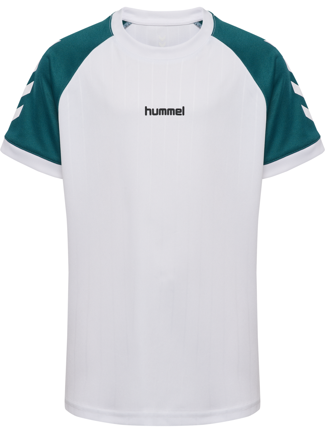 hmlJR STRIPE T-SHIRT S/S, WHITE, packshot