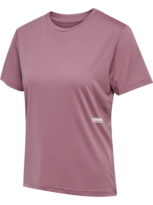 hmlPULSE WORKOUT W T-SHIRT S/S, WISTFUL MAUVE, packshot