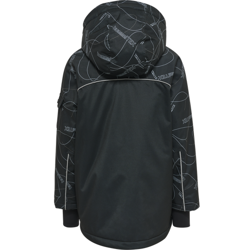 hmlCONQUER XY TEX JACKET, BLACK hmlCONQUER XY TEX JACKET, BLACK, packshot