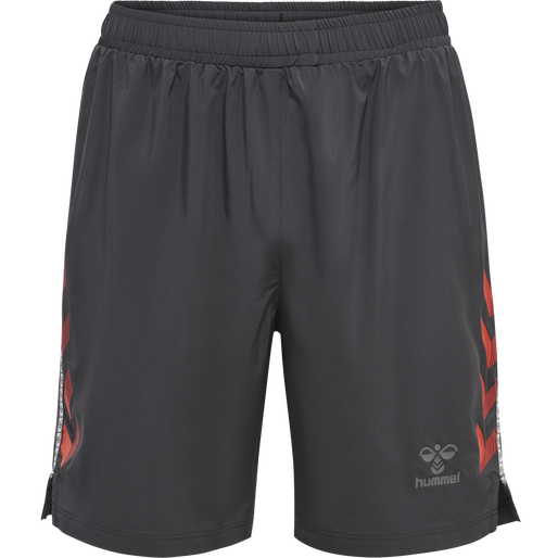 hmlPRO GRID GAME SHORTS, FORGED IRON, packshot