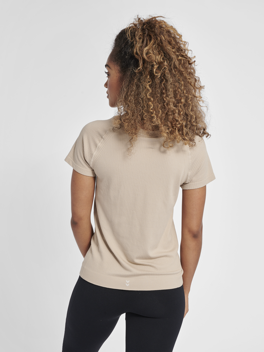 hummel MT FLOW SEAMLESS T-SHIRT - CHATEAU GRAY