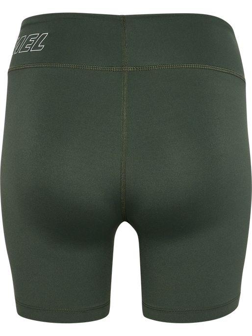 hmlTE FUNDAMENTAL MW TIGHT SHORTS, CLIMBING IVY, packshot