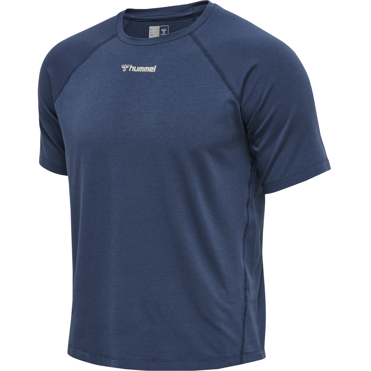 hmlMT LAZE T-SHIRT, INSIGNIA BLUE, packshot