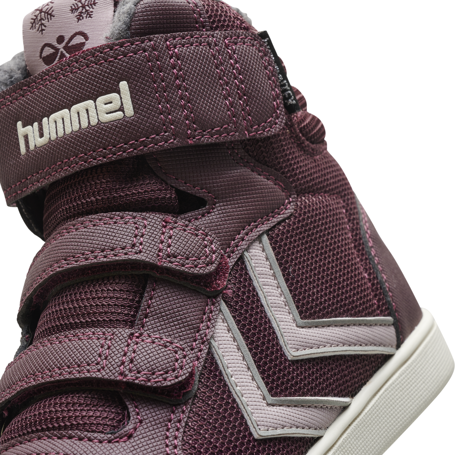 hummel STADIL SUPER POLY BOOT MID RECYCLE TEX JR - FUDGE | hummel.net