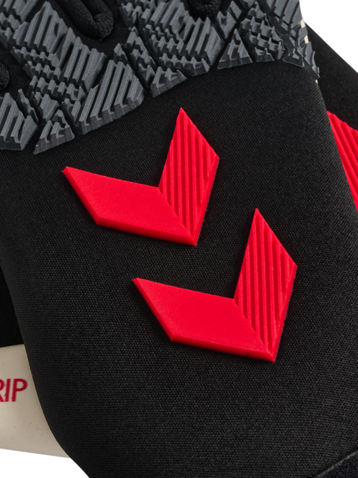 hmlGK GLOVES HYPER GRIP, BLACK/WHITE/RED, packshot