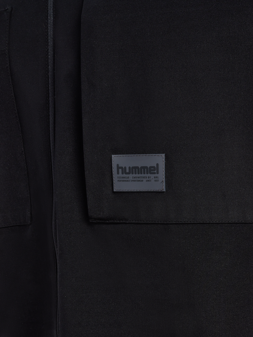 hmlSORONA LOOSE OVERSHIRT, BLACK, packshot