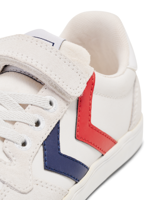 SLIMMER STADIL LEATHER LOW JR, WHITE, packshot