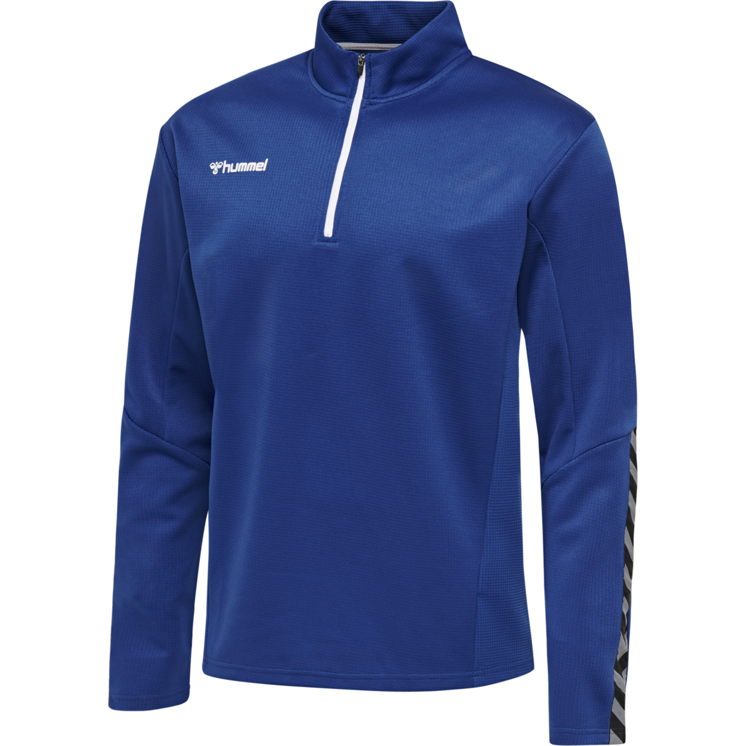 hmlAUTHENTIC KIDS HALF ZIP SWEATSHI, TRUE BLUE, packshot