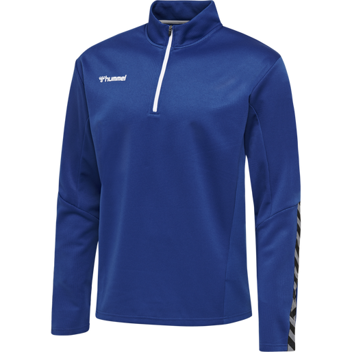 hmlAUTHENTIC KIDS HALF ZIP SWEATSHI, TRUE BLUE, packshot