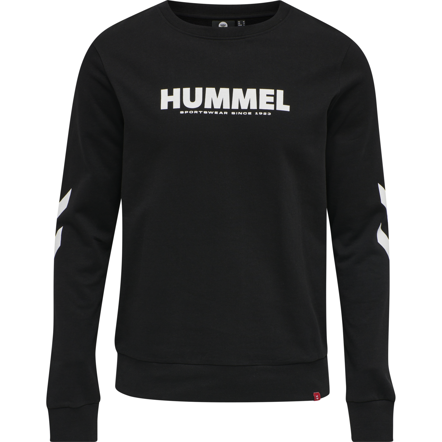 hmlLEGACY SWEATSHIRT PLUS, BLACK, packshot