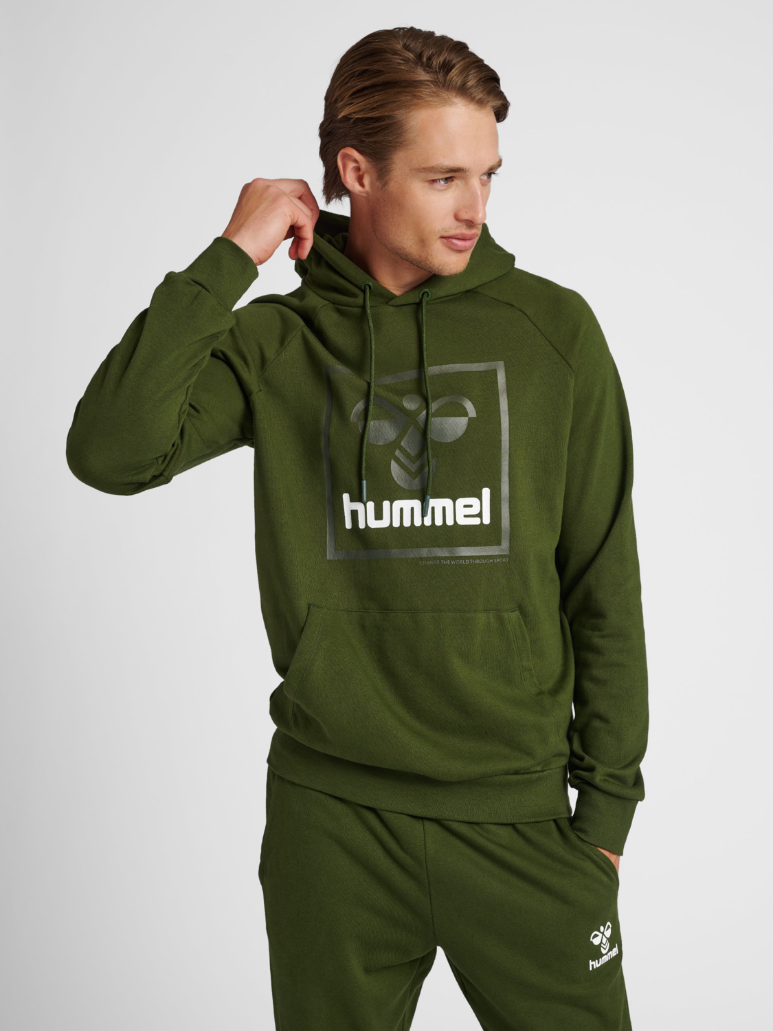 hummel ISAM 2.0 HOODIE - RIFLE GREEN | hummel.net